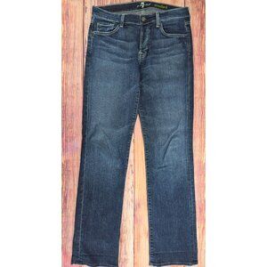 7 For All Mankind Standard Mens Jeans 31 x 34 Dark Wash Denim